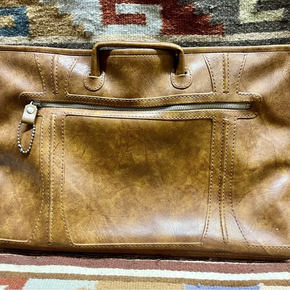 Vintage Escort 1975 Brown Leather Men's Bag
